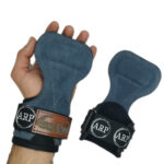 مچ بند چرم سه کاره رنگ طوسی برند arp