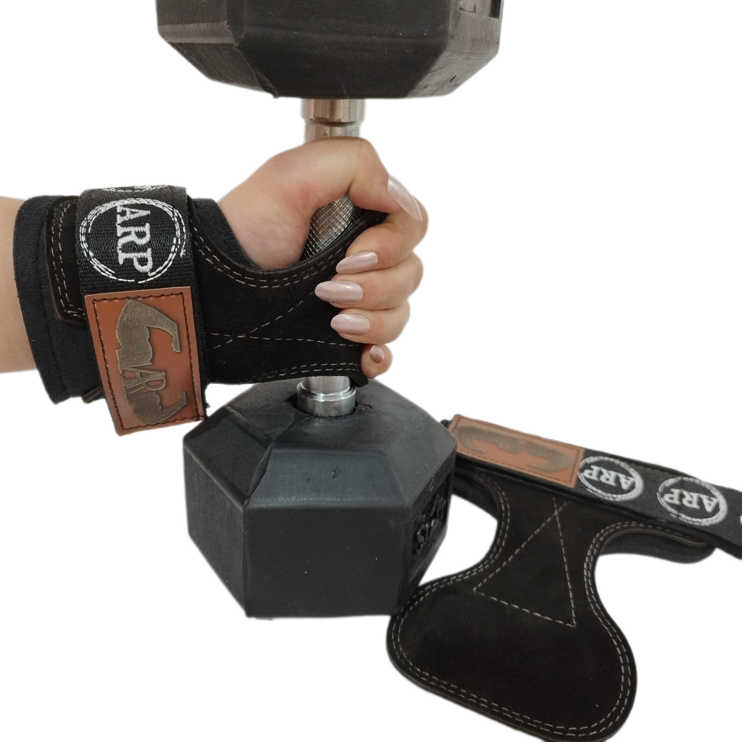 مچبند چرم سه کاره رنگ مشکی