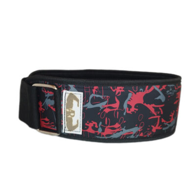 کمربند تخصصی بدنسازی قرمز