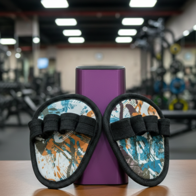 محافظ کف دست انگشتی چرم رنگ اسپرت